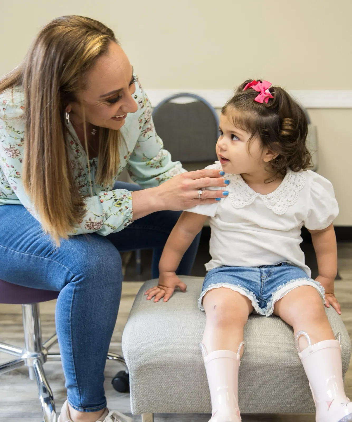 A gentle pediatric wellness visit